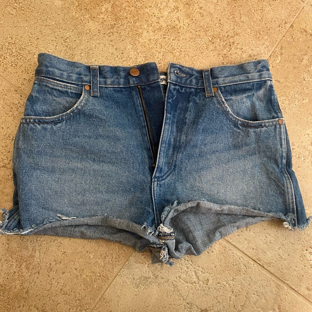 Wrangler Denim Cut Off Shorts